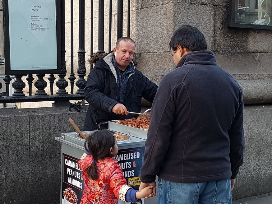 Who Are The Guys That Sell Hot Nuts On London's Bridges? Londonist
