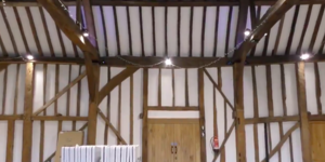 Where In London Can You Find A Medieval Barn With Moat And Museum?