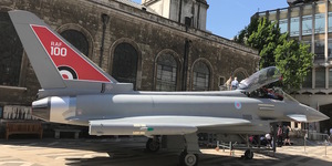 See A Spitfire And Typhoon In Guildhall Yard, Right Now