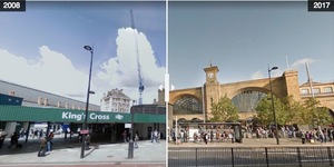 Street View Before And After: King's Cross