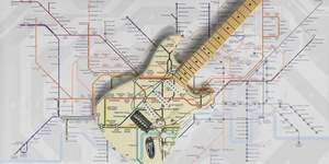 We Want One Of These Tube Map Guitars