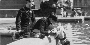 Bricklayers In Bathing Suits? Pictures Of Old London Heatwaves