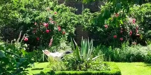Visit This Olde English Garden Lying In The Shadow Of The Barbican
