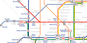 A Tube Map Of Every Station's Toilet Facilities