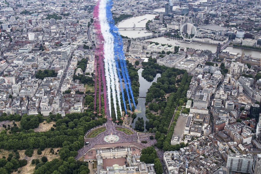 Photos Of The RAF 100 Celebrations | Londonist