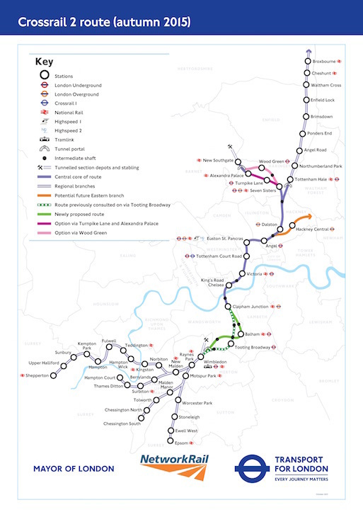 Crossrail 2 What Is It When Will It Launch And What s Its Route Crossrail 2 What Is It When Will It Launch And What s Its Route