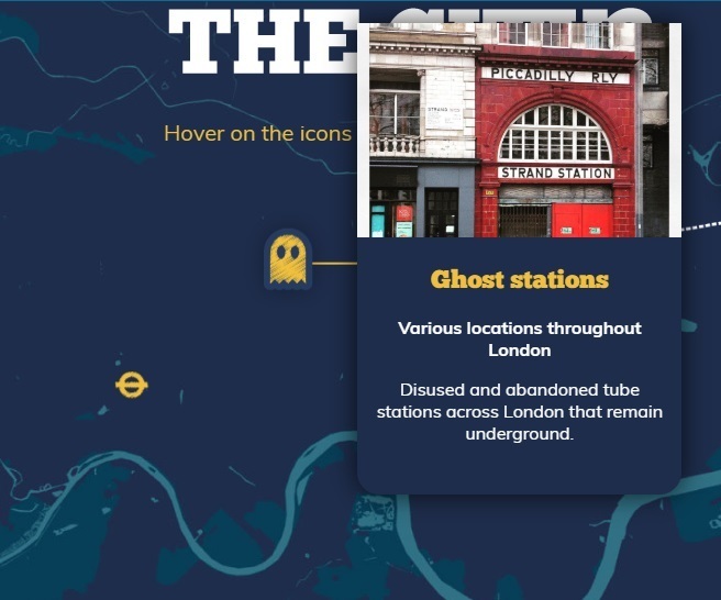 ghost stations undeground london map