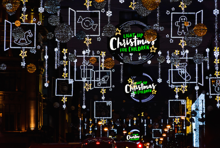 Oxford Street Christmas lights