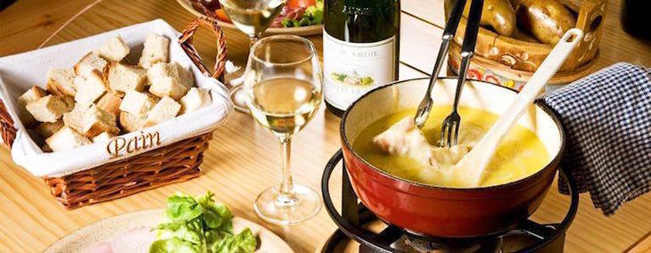 Le Vieux Comptoir's cheese fondue - best cheese fondues in London