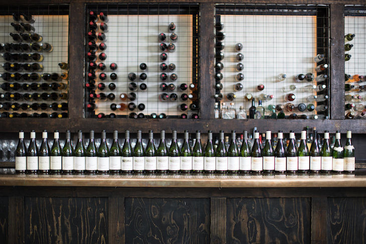 Sagar and Wilde wine bar, one of the best in London.