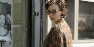 See Costumes From The Crown In The Window Of This Central London Department Store