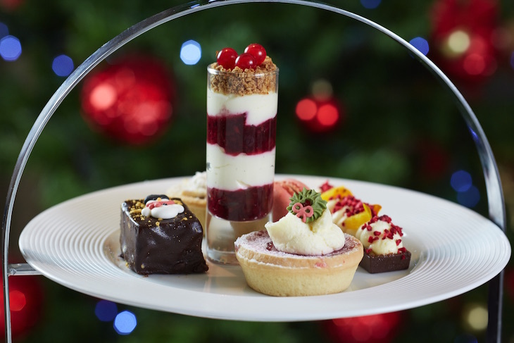 Christmas afternoon tea at the Cavendish Hotel: festive afternoon teas in London, Christmas 2018
