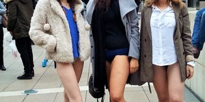 Meet The Londoners Who Stripped Off For The No Trousers Tube Ride