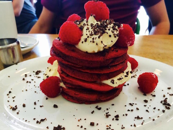 Where to get the best pancakes in London: pancakes at Hash E8 Hackney