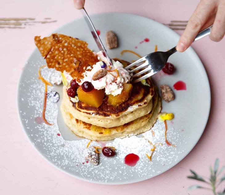 Where to get the best pancakes for breakfast, brunch, lunch or dinner in London: pancakes at Where The Pancakes Are