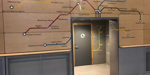 World's Weirdest Tube Map Spotted In Trondheim Airport