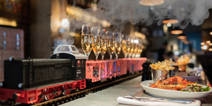 First Class! This Brunch Delivers You Bottomless Champagne By Train