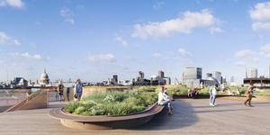 A New Riverside Roof Garden Is Coming To London
