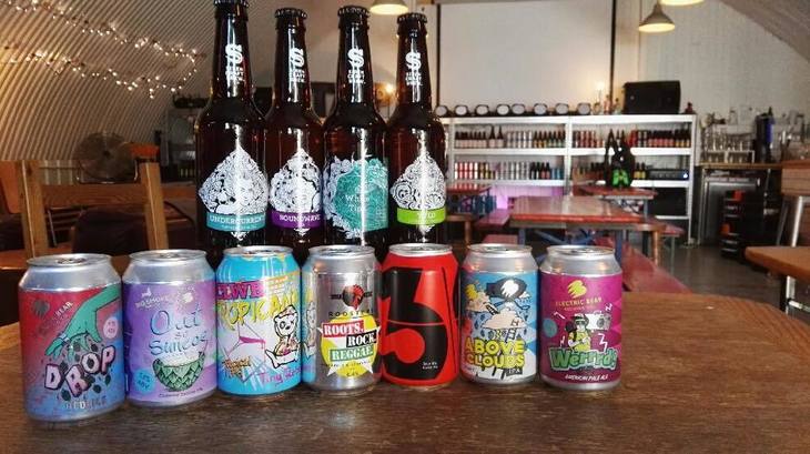 Best Restaurants, Bars, Cafes And Pubs In Forest Gate: an array of beer in cans and bottles