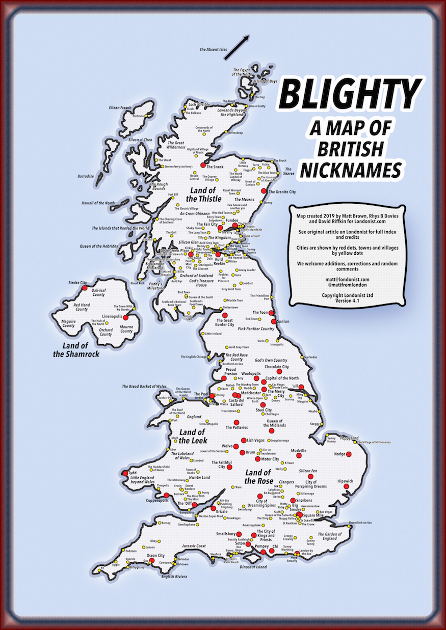 Nicknames of Britain