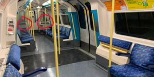 A Controversy Is Brewing Over The 'Bum Rests' On Tube Trains...