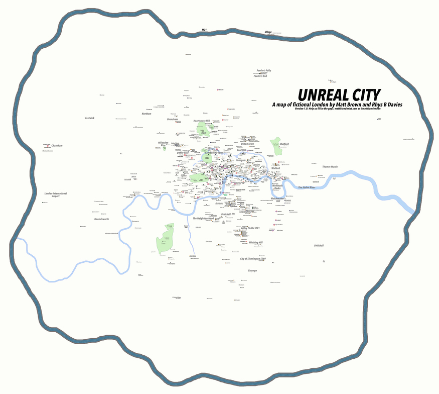 Greater Fictional London.