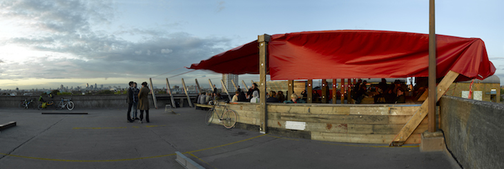 Bar, pub, cafe. Whatever you want to call it, Frank's has one of the best beer gardens in London