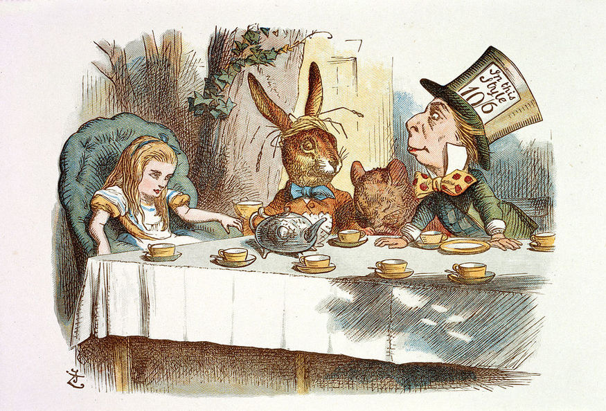 John Tenniel illustration Alice in Wonderland