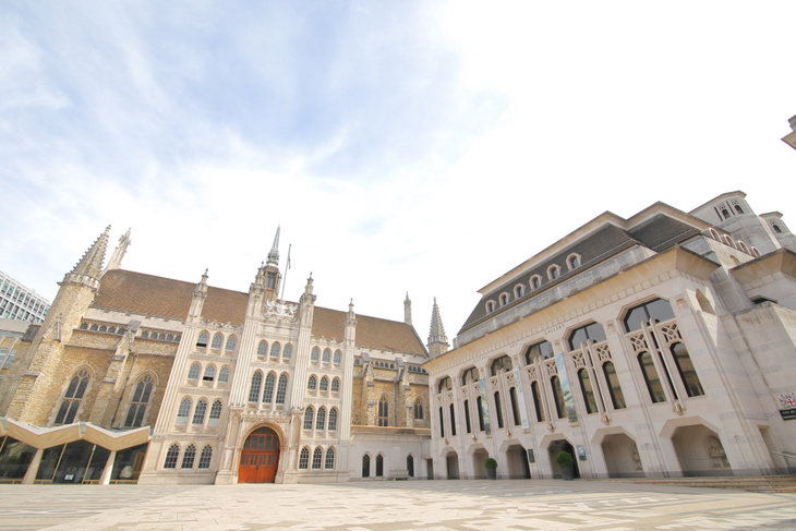 Guildhall in the City of London