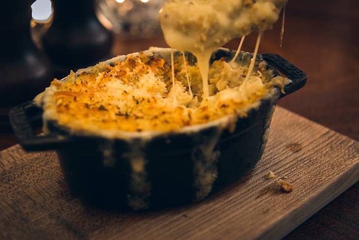 Hawksmoor is home to one of the best mac and cheese dishes in London