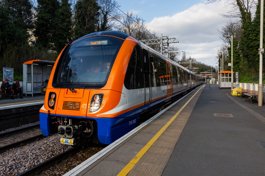 Class 710 on the Gospel Oak to Barking Line