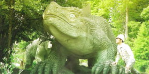 Rare Chance To Step Onto The Dinosaur Islands In Crystal Palace Park