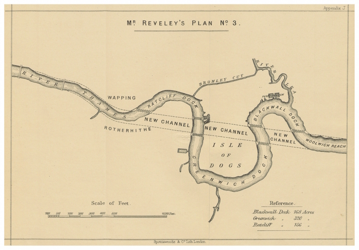 Reveley's plan for the Thames
