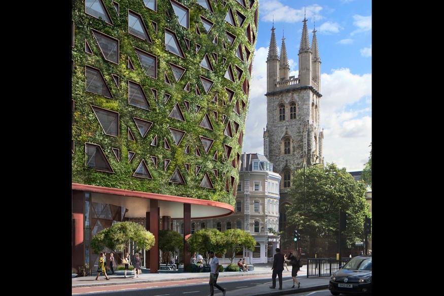 Holborn Viaduct Building Could Feature Europe's Largest Green Wall