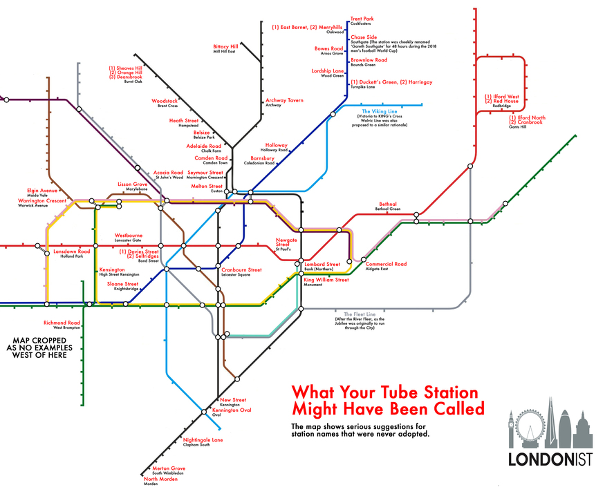 London tube map
