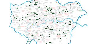 Etymology Map Of London Place Names