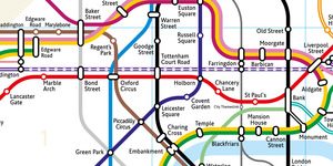 A New Geographically Accurate Tube Map