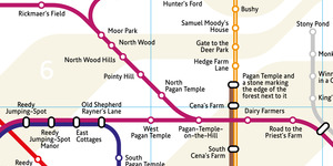 This London Tube Map Tells You Where The Station Names Originated