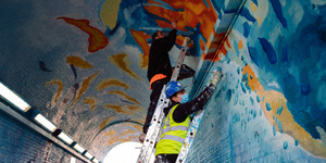 Lewisham School Of Muralism's Brightening The Streets Of South London