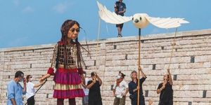 This 3.5-Metre Tall Refugee Puppet Is Coming To London This Month