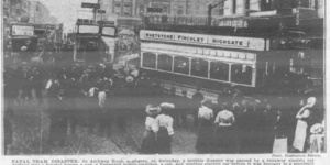 When A Runaway Tram Crashed Into A Funeral Procession In Archway