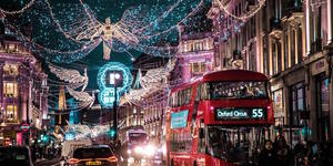 The Best TfL Bus Route For Seeing London's Christmas Lights 2025 