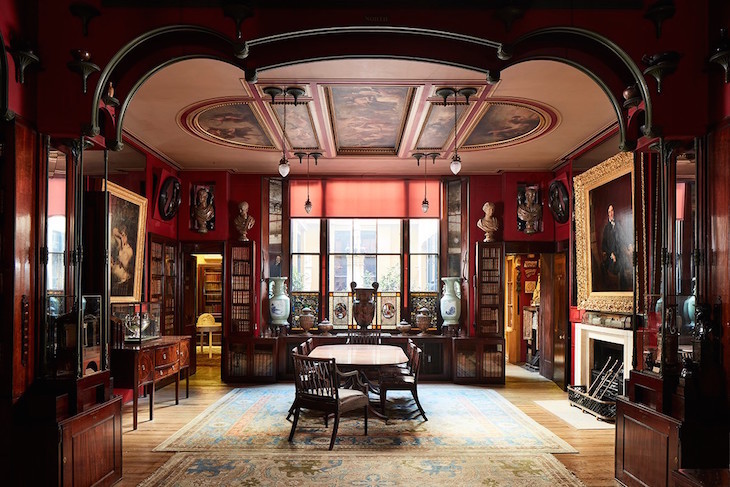 An interior at Sir John Soane's Museum