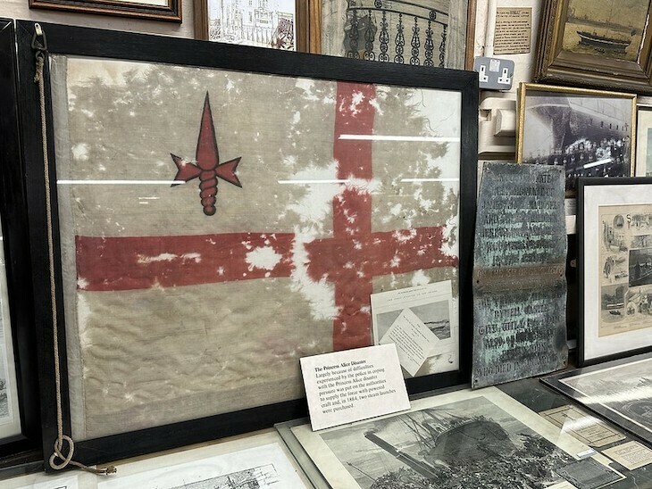 A flag from the Princess Alice