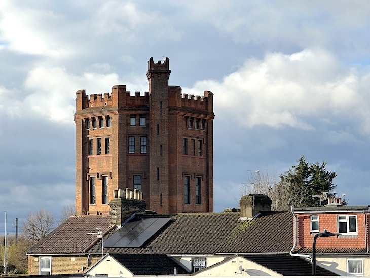 Southall water tower