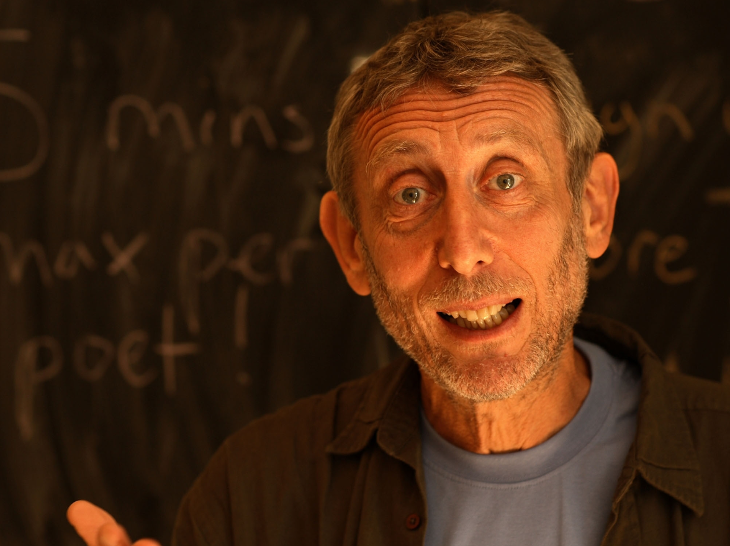 A headshot of Michael Rosen