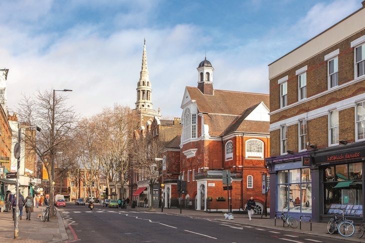 Upper Street in Islington