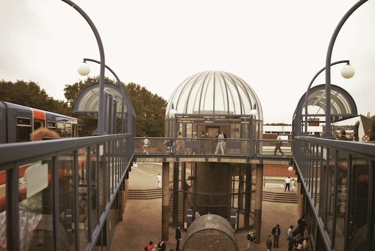 Island Gardens station on the DLR