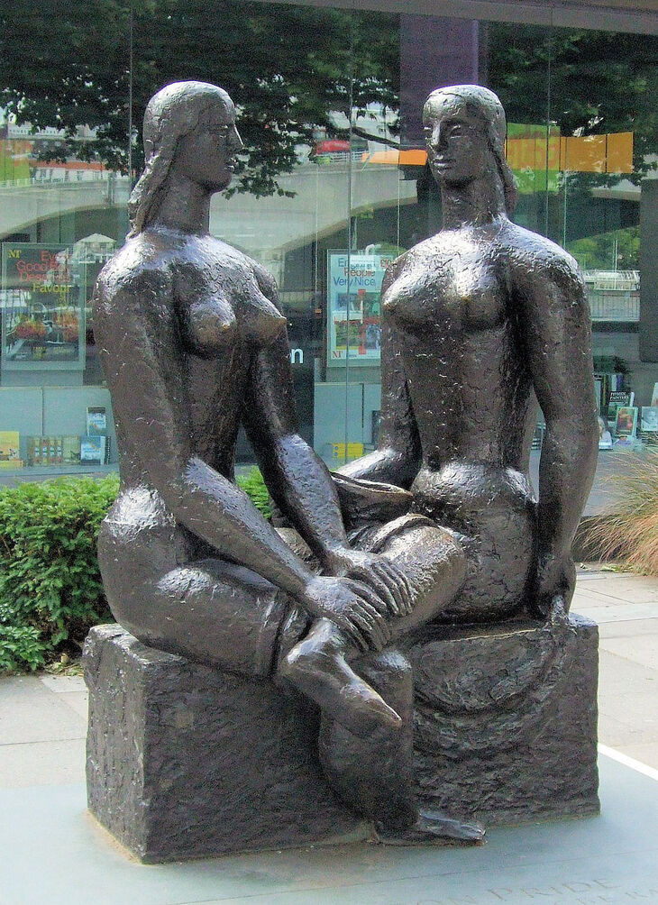 The sculpture