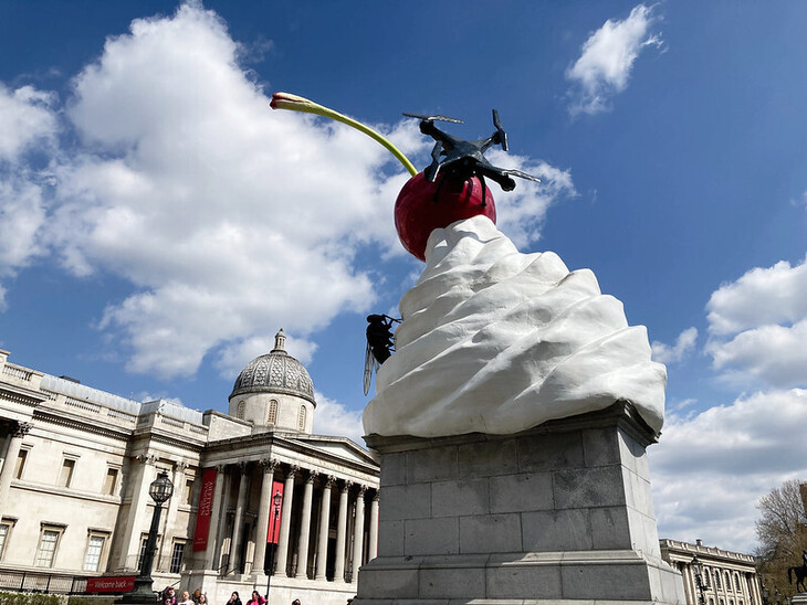 Ice cream fourth plinth